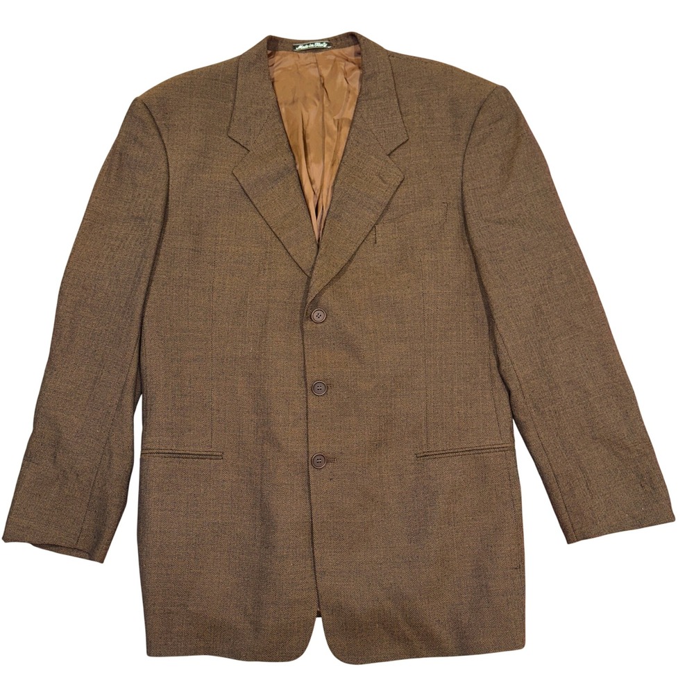 Giorgio Armani Brown Wool Sport Coat